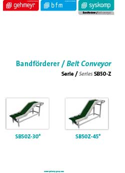 Conveyors à Bandes (Al - En)